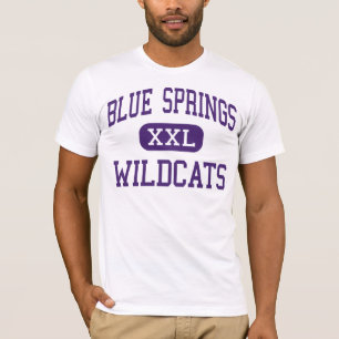T-shirt Blue Springs - Wildcats - alto - Blue Springs