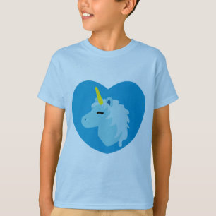 T-Shirt Blue Unicorn