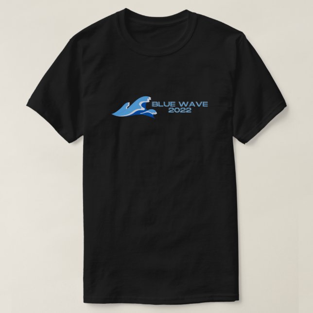 T-Shirt Blue Wave 2022 (Frente do Design)