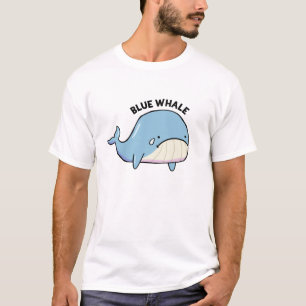 T-Shirt Blue Whale Sad