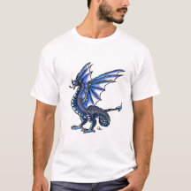 T-shirt Blue Wyvern