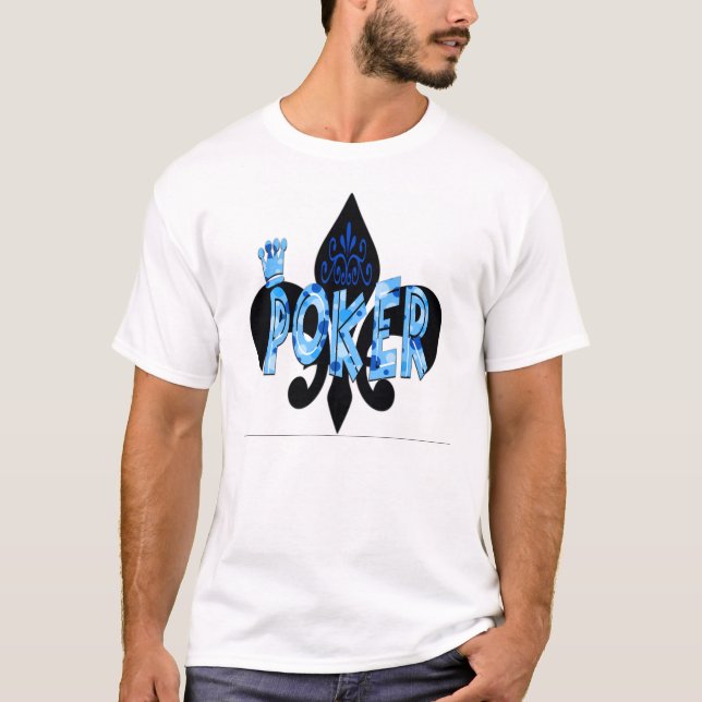 T-shirt bluebubblespoker (Frente)