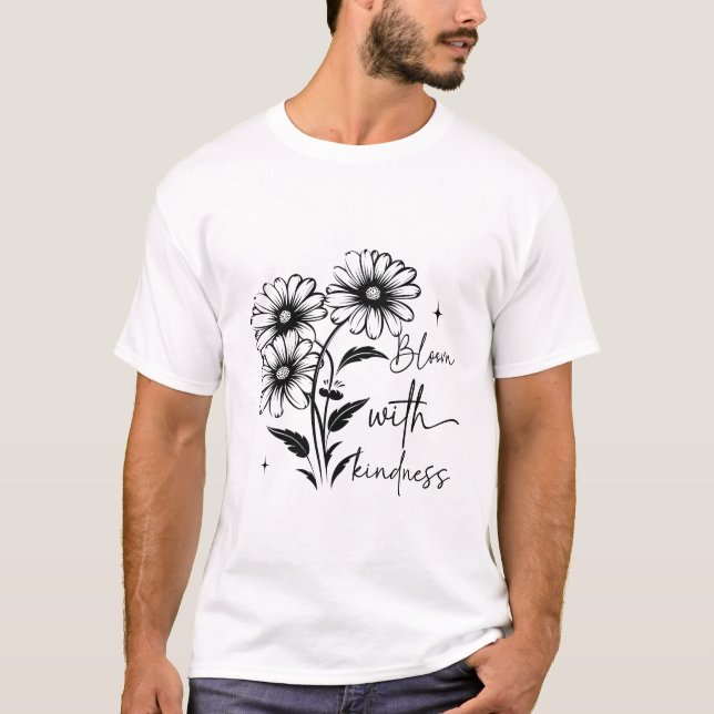 T-Shirt Blumen (Frente)