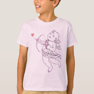 T-shirt Blusa de moletom do Dia dos Namorados para criança