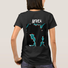 T-Shirt Blusa de Rosas Pretos