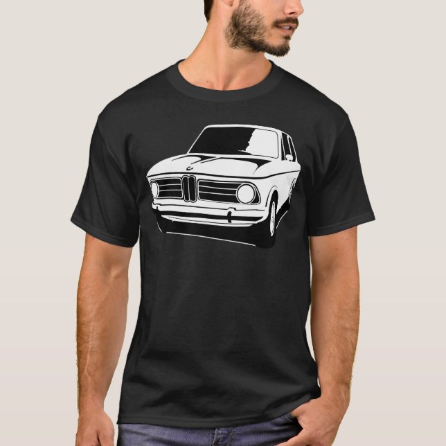 T-shirt BMW 2002 esboços (Frente)
