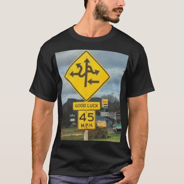 T-shirt Boa sorte (Frente)