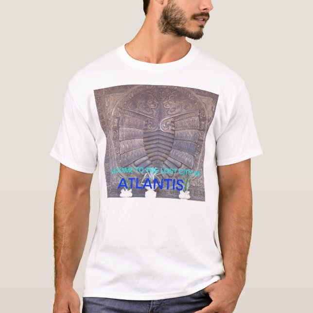 T-SHIRT BOA VINDA A ATLANTIS (Frente)