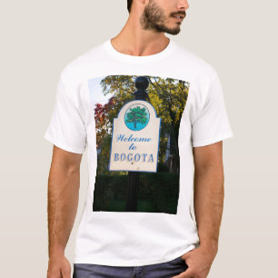 T-shirt Boa vinda a Bogotá