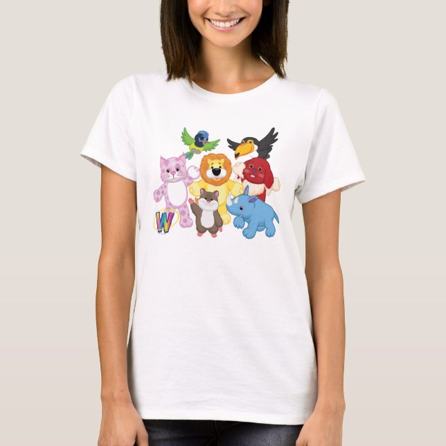 T-shirt Boa vinda a Webkinz! (Frente)