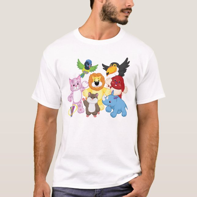 T-shirt Boa vinda a Webkinz! (Frente)