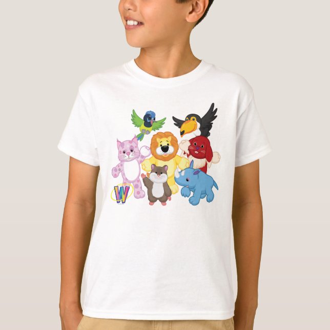 T-shirt Boa vinda a Webkinz! (Frente)