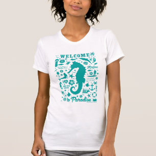 T-shirt Boa vinda ao paraíso