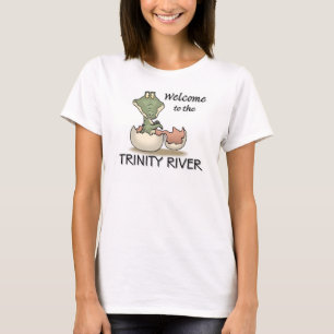 T-shirt boa vinda do pântano