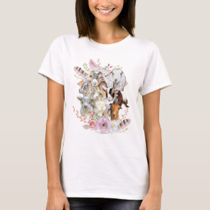 T-shirt BOAS Retratos de Cabra de Água GetYerGoat™
