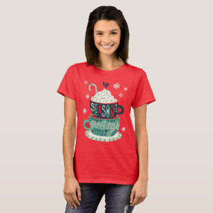 T-shirt Boas-vindas Festas de Natal