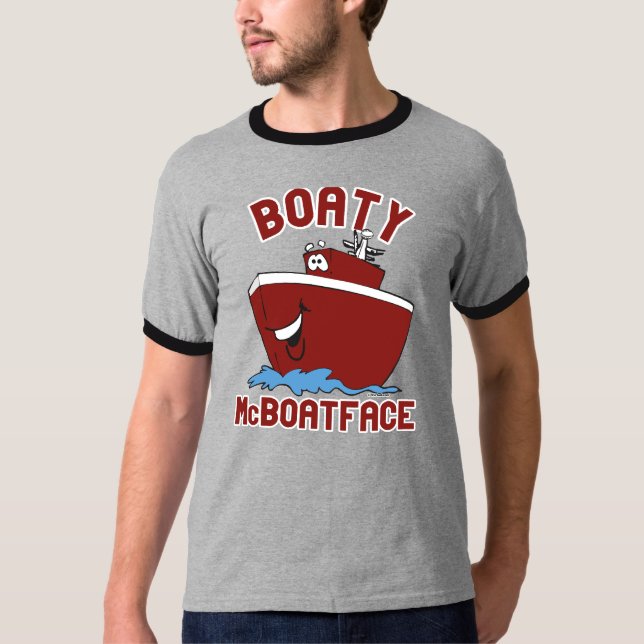 T-shirt Boaty McBoatface (Frente)