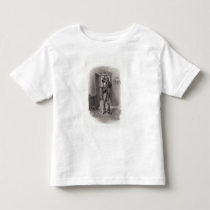 T-shirt Bob Cratchit e Tim minúsculo, 'de Charles Dickens