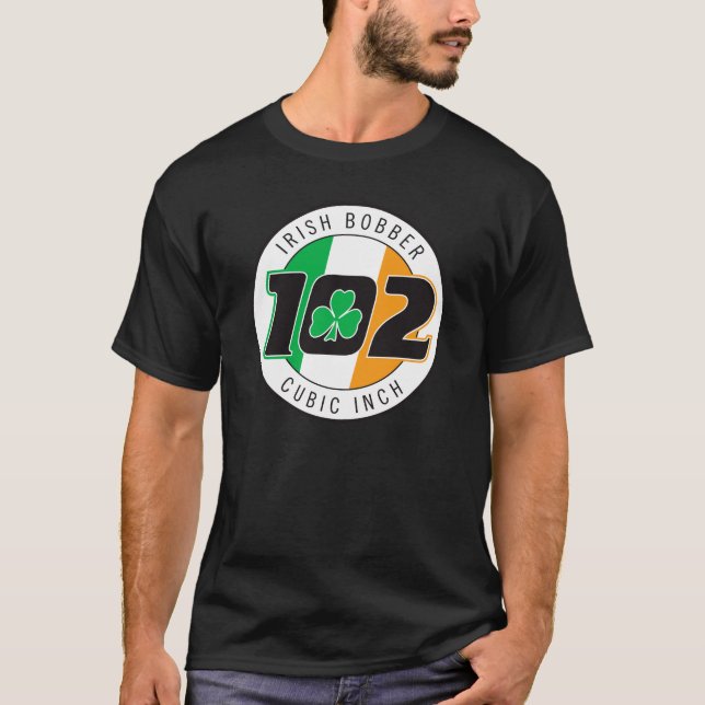 T-shirt Bobber irlandês 102ci (Frente)