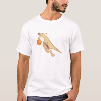 T-shirt bobo basquetebol com canguru