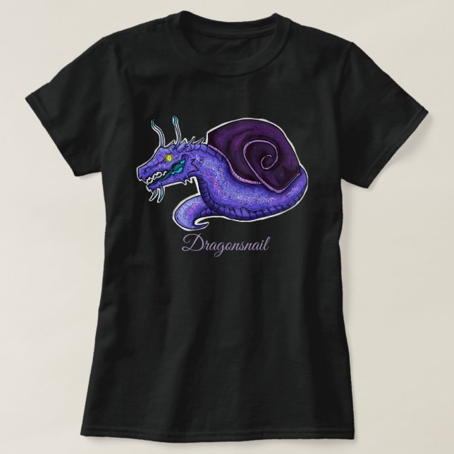 T-Shirt bobo Dragonsnail (Frente do Design)