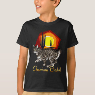 T-shirt Bobtail americano