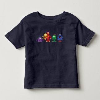 T-shirt Boca-marinho-azul-do-monstro