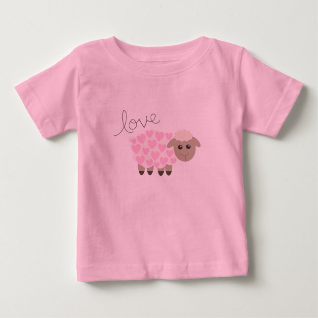 T-shirt Body com Babados para Bebês (Frente)
