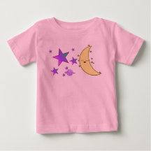 Body de Bebê com Tutu Rosa e Rosto da Lua & Estrel