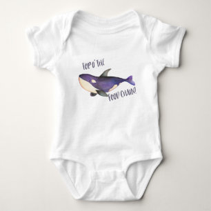 T-shirt Bodysuit da orca, O superior a cadeia alimentar