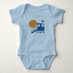 T-shirt BodySuit do bebê de Netuno