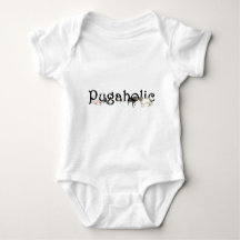 Bodysuit do bebê de Pugaholic