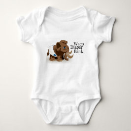 T-shirt Bodysuit infantil do banco da fralda de Waco