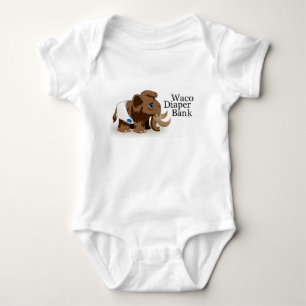 T-shirt Bodysuit infantil do banco da fralda de Waco