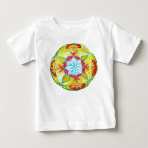 T-shirt Bodysuit Mandala Bebê