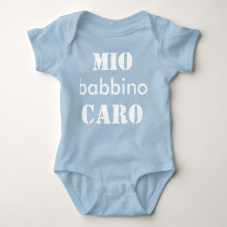 T-shirt Bodysuit Mio do futebol do Caro-Bebê do babbino