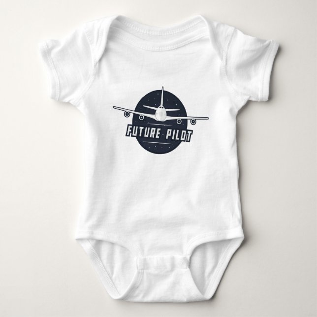 T-shirt Bodysuit piloto futuro (Frente)