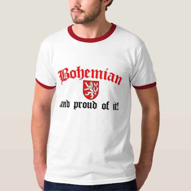 T-shirt Bohemian orgulhoso (Frente)