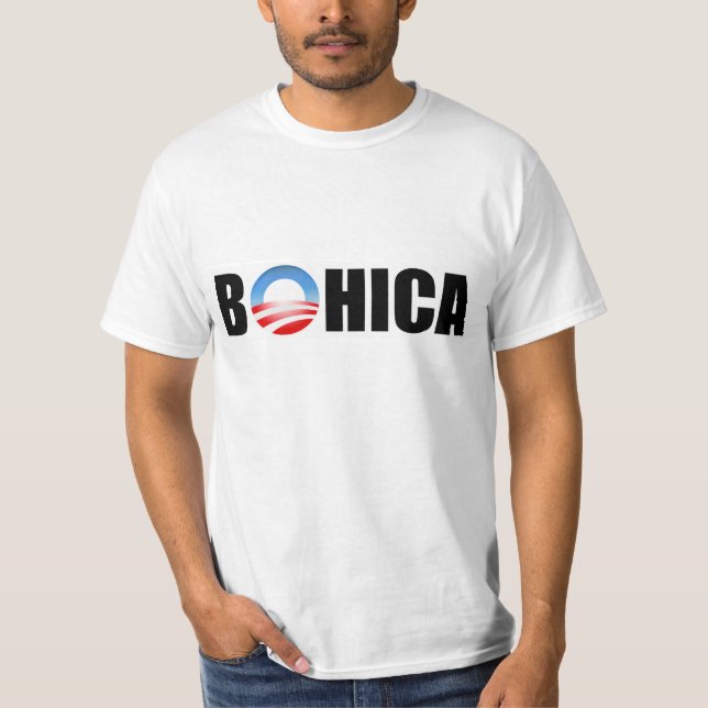 T-shirt Bohica anti Obama (Frente)
