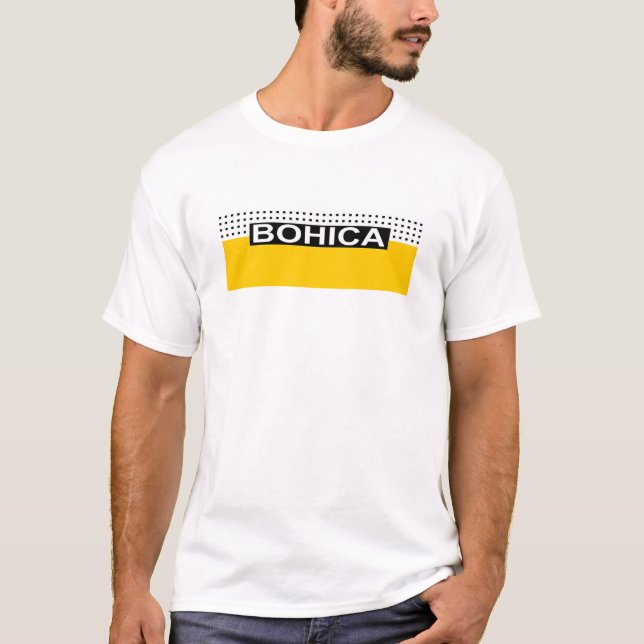 T-SHIRT BOHICA BRANCO (Frente)