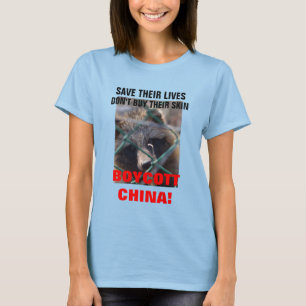 T-SHIRT BOICOTE CHINA