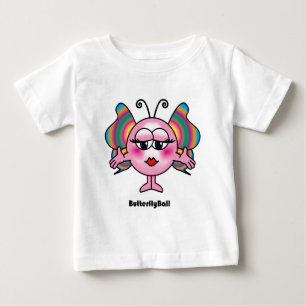 T-shirt Bola da borboleta