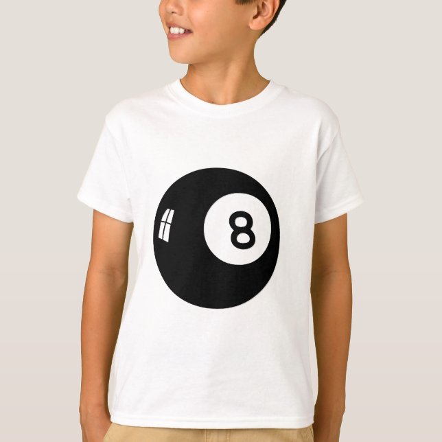 T-shirt Bola da mágica 8 (Frente)