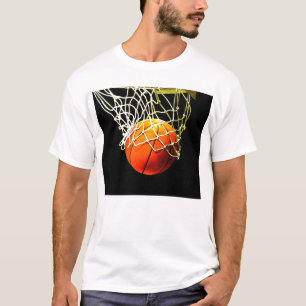 T-shirt Bola de Basquete
