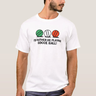 T-shirt Bola de Bocce engraçada