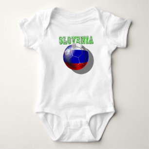 T-shirt Bola de futebol futbal de Slovenija Slovenia