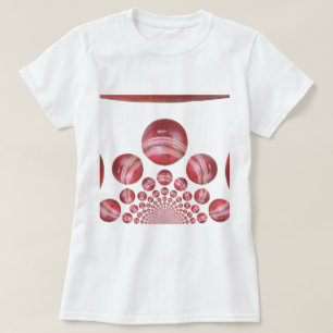 T-shirt bolas de críquete pro