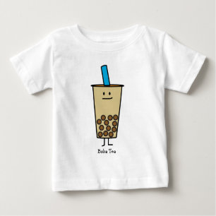 T-shirt Bolas do Tapioca do chá do leite da pérola de Boba