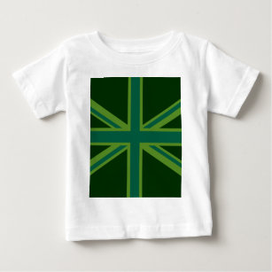 T-shirt Bold Forest Green Union Jack