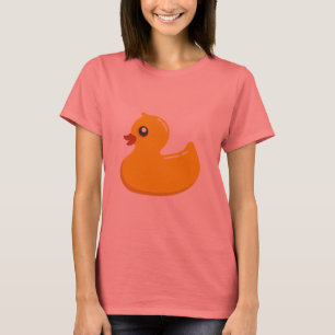 T-shirt Bolhas Ducky/azuis de borracha bonitos